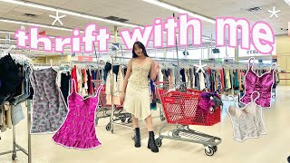 THRIFT WITH ME  shopping at 3 thrift stores in 1 day for SUMMER essentials [upl. by Curry390]