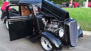 1937 Ford Pick Up Street Rod Nationals South Plus 2014 [upl. by Arturo267]