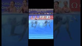 2024 Paris Olympics synchronized swimming [upl. by Amend]