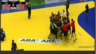 EHF U20 Europameisterschaft 2014  Finale  Nach dem Spiel [upl. by Enael]