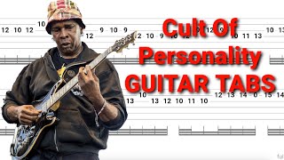 Living Colour  Cult Of Personality  Rhythm amp Solo GUITAR TABS  Tutorial  Lesson [upl. by Ladonna96]