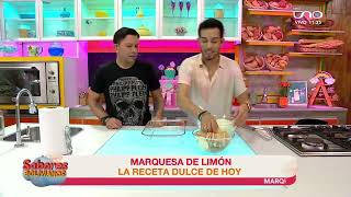 Receta Marquesa de limón [upl. by Yellat915]