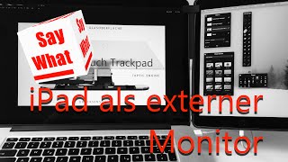 iPad als externer Monitor verwenden [upl. by Joye]