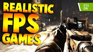 Top 10 Realistic Roblox FPS Games to play in 2022 [upl. by Ontina64]