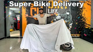 Taking Delivery of Brand New Super Bike  Cherry Vlogs [upl. by Vic653]