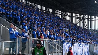 Ultras Niebiescy na zakazie w Sosnowcu  Zagłębie Sosnowiec  Ruch Chorzów [upl. by Eirak]