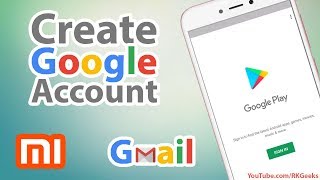 CREATE GMAIL ID IN MI MOBILE  CREATE GMAIL ACCOUNT IN MI  MAKE GOOGLE ACCOUNT IN ANDROID MOBILE [upl. by Auqenes]