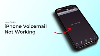 How To Fix iPhone Voicemail Not Working iOS 18 [upl. by Vaas]