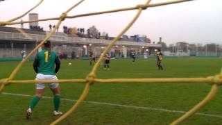 Serie C Femminile  ParmaSan Paolo 45 st colpo di testa di Spagnolo fuori [upl. by Orecul]