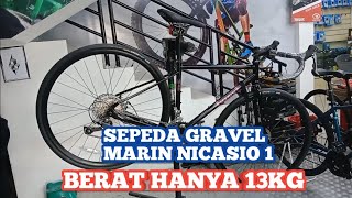 SEPEDA MARIN NICASIO 1  Sepedanya Gravel Banget Good [upl. by Inittirb]