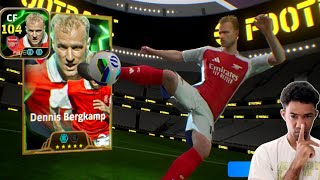 BERGKAMP 104 EPICO do CHUTE BUGADO Me DEIXOU BUGADO no eFootball 2025 Mobile [upl. by Perdita649]