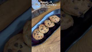 Episode 2  Banana Cookies  homemadecookies healthycookies bananacookies cookiesrecipe [upl. by Spatz688]