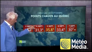 Tout le Québec passe à lhistoire  Records de températures [upl. by Carlick]