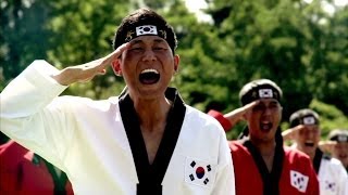 국방부 검은베레 특전사 태권도 시범 Taekwondo of ROK Black Beret [upl. by Rehpoitsirhc]