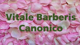 How to pronounce Vitale Barberis Canonico  Vitale Barberis Canonico pronunciation [upl. by Indihar]