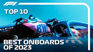 Top 10 Onboards Of The 2023 F1 Season  Qatar Airways [upl. by Chamberlin97]