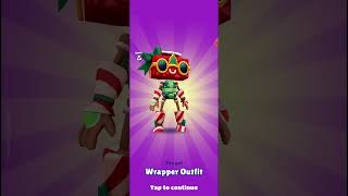 Unlocking Gingerbot Wrapped Outfit in Subway Surfers Winter Wonderland 2024 [upl. by Sadowski]