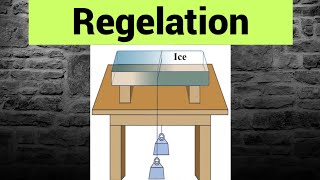 Regelation  what is regelation   regelation of ice  regelation of ice experiment [upl. by Creight]