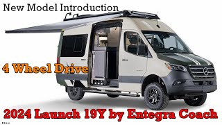 All Wheel Drive Mercedes Motorhome  2024 Launch 19Y by Entegra Coach [upl. by Chastain]