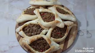 Pide turski recept  Turkish meal with my twist [upl. by Morganica744]