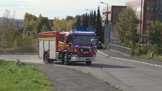 Oslo Fire Department 51 Resonding [upl. by Anayrb620]