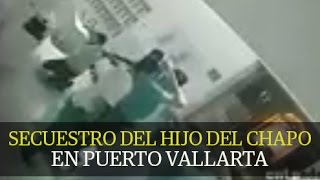 Momento del secuestro del hijo del Chapo en Puerto Vallarta [upl. by Wolcott]