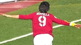 Classic Goal Montella v Livorno [upl. by Ahsemit]