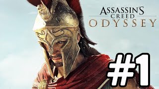 Assassins Creed Odyssey Gameplay Walkthrough Part 1  ALEXIOS Lets Play Commentary [upl. by Aicertap]