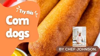 Easy corn dog recipe [upl. by Shepp]