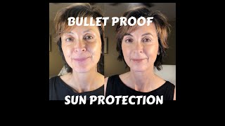 😎 SEE MY BULLET PROOF SUN PROTECTION FOR MY FACE AND NECK ☀️ [upl. by Gabe]