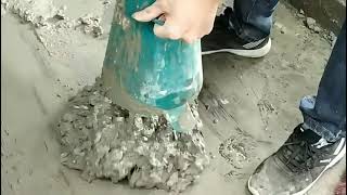 Testing Concrete Slump with Borida Superplasticizer Impressive Results [upl. by Nesbitt]