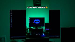 LED BACKLIGHT 💡💥 for PC  Fine tuning setup looks led gaming gamingsetup [upl. by Ainegue]