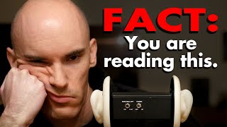 ASMR  Extremely Boring Facts Thatll Put You to Sleep Guaranteed [upl. by Isis299]