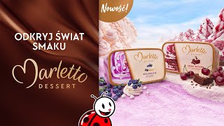 Odkryj świat smaku Marletto Nowość  desery lodowe Marletto dessert [upl. by Sutherlan]