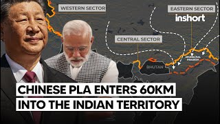 China’s PLA enters 60 km into Indian territory in Arunachal Pradesh  InShort [upl. by Alamap]