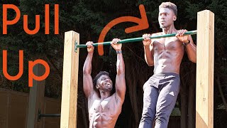 How To Pull Up For Beginners  GET YOUR FIRST PULL UP [upl. by Presber]