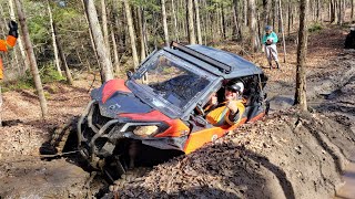 Pt 1 We Ride The Kawartha ATV Association 5 Points Trails Oct 2922 yamaharmax [upl. by Asserac]