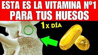 VITAMINA 1 que MEJORA tus HUESOS ¡No Más OSTEOPOROSIS [upl. by Faun]