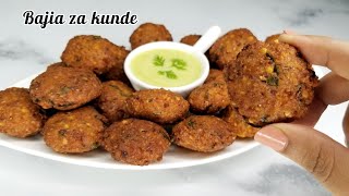 Jinsi ya kupika BAJIA ZA KUNDE nyumbani  Ramadan recipes 2023  Mapishi rahisi [upl. by Akiv458]