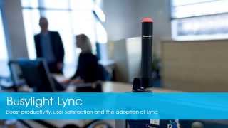 Kuando Busylight Lync and Skype status light [upl. by Annaoy927]