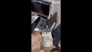 How to Create Perfect Milk Foam with ILAVIE K6 [upl. by Reede]