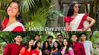 Ethnic Day 2024 ✨️🌺 [upl. by Anilas]