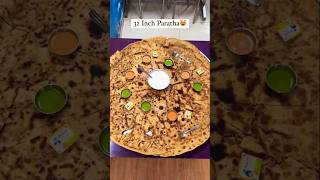 32 Inch Paratha ytshortsvideo ytshorts paratha foodvlog streetfood recipe chef shwenvlogs [upl. by Celeski]