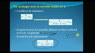 33 Cours SEMELLES FILANTES ET RADIER [upl. by Longan]