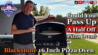 BLACKSTONE Pizza Oven At HALF PRICE Is It Worth It [upl. by Newkirk554]