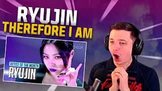 GIRL CRUSH Artist Of The Month Therefore I Am covered by ITZY RYUJIN류진  Nov 2021  REACTION [upl. by Sirdna763]