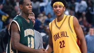 High School 12122002 StVincent StMarys vs Oak Hill Academy LeBron James [upl. by Sined]