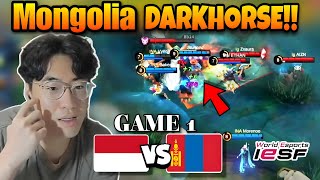 Can Mongolia beat Indonesia IESF PLAYOFF ID vs MN  Mobile Legends [upl. by Decca264]