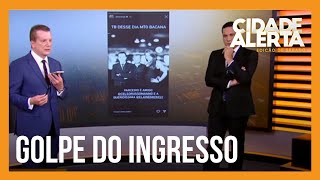 Celso Russomanno confronta ao vivo homem acusado aplicar golpe do ingresso falso em fãs do RBD [upl. by Ailito]