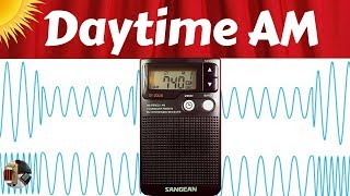 Sangean DT200X Portable Radio  Daytime AM [upl. by Shanly]